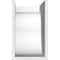 Ekena Millwork Standard Del Monte Architectural Grade PVC Rafter Tail, 6"W X 10"H X 16"L RFTP06X10X16DEL - alternate 3